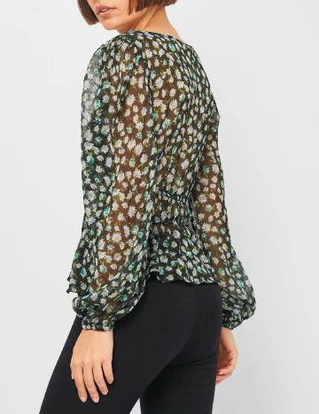 Bluza Stradivarius, floral, M