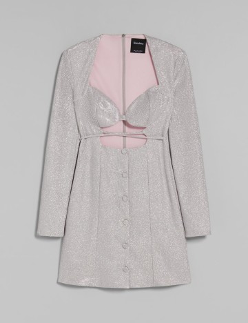 Rochie scurta Bershka, roz, S