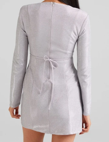 Rochie scurta Bershka, roz, S Roz