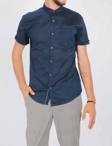 Camasa House Brand, bleumarin, M