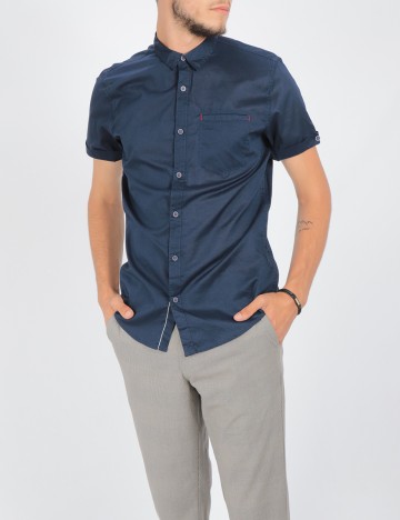 Camasa House Brand, bleumarin, M