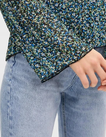 Bluza Stradivarius, floral, S Floral print