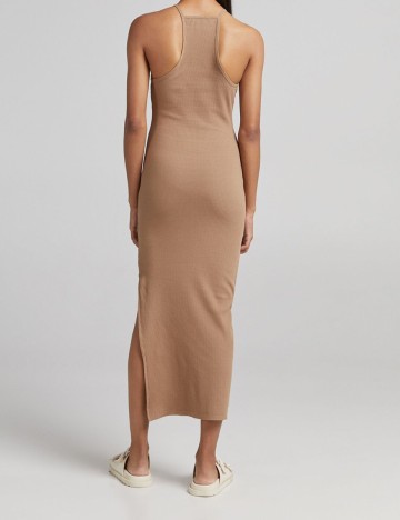 Rochie medie Bershka, maro, S