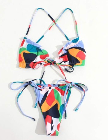 Costum de baie SHEIN, mix culori, M