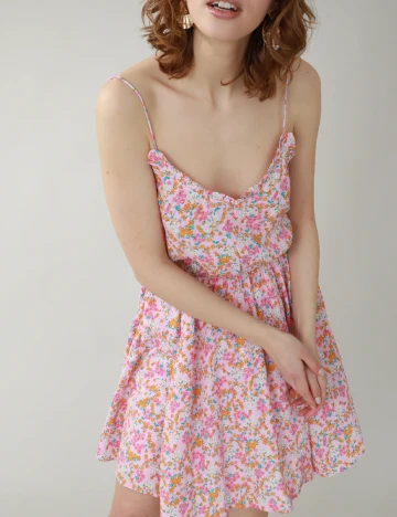 Rochie scurta Pimkie, floral, XL