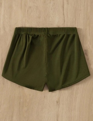 Pantaloni scurti SHEIN, verde, S