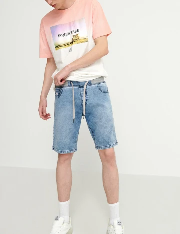 Pantaloni Scurti House Brand, albastru, 29