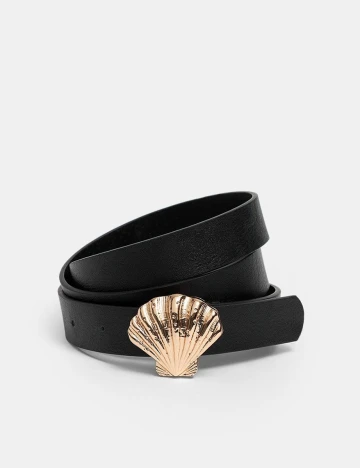 Curea Stradivarius, negru, 80
