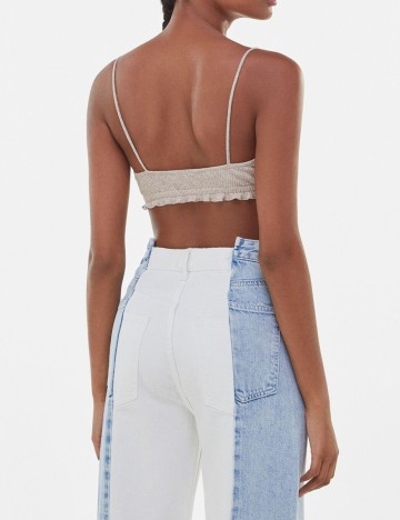 Top Bershka, maro, XS