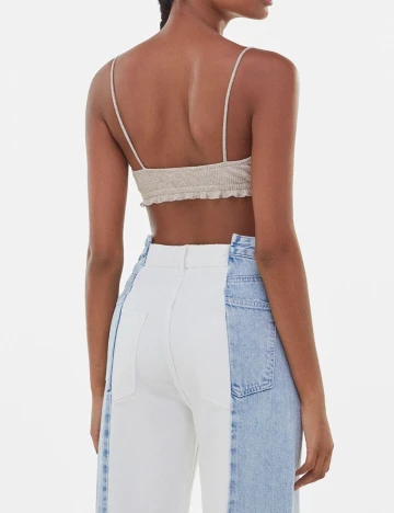 Top Bershka, maro, XS