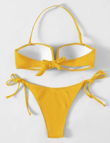 Costum de baie SHEIN, galben, S