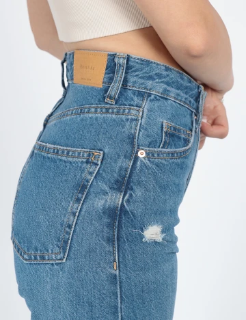 Blugi Bershka, albastru, 32 Albastru
