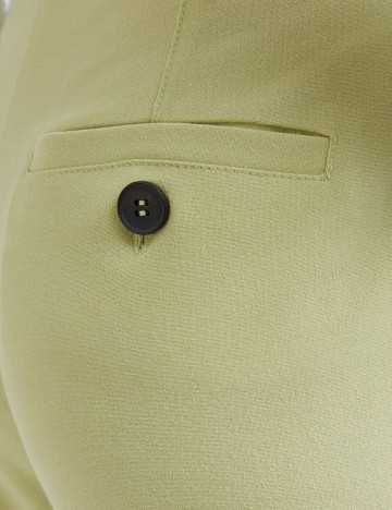 Pantaloni Bershka, verde, 32