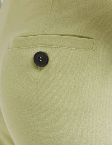 Pantaloni Bershka, verde, 32