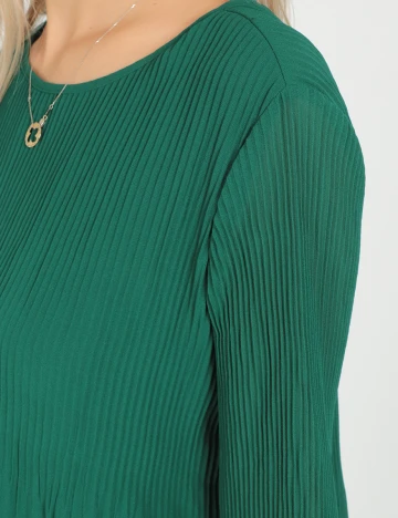 Bluza Stradivarius, verde, L