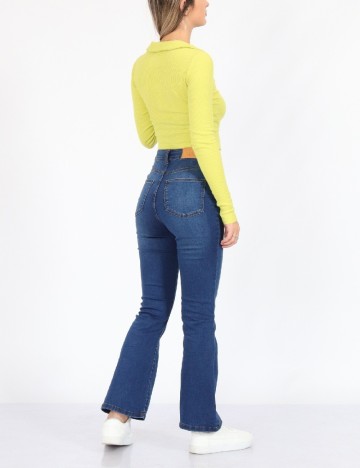 Top Bershka, verde, XS