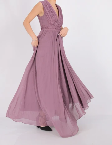 Rochie lunga Moments New York, mov, 36