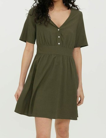 Rochie Scurta Vero Moda, verde, S
