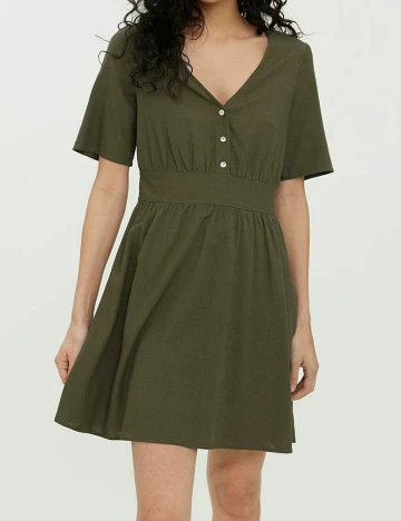 Rochie Scurta Vero Moda, verde, S Verde