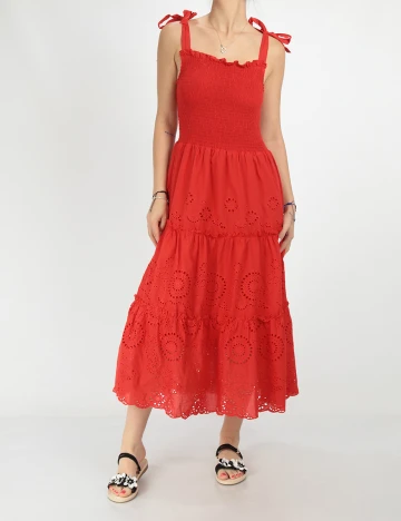 Rochie Medie SHEIN, rosu, S