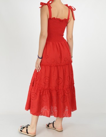 Rochie Medie SHEIN, rosu, S