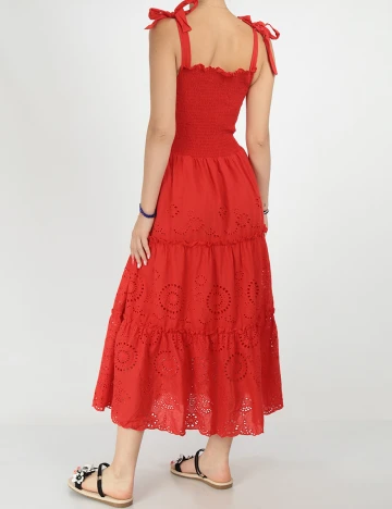 Rochie Medie SHEIN, rosu, S