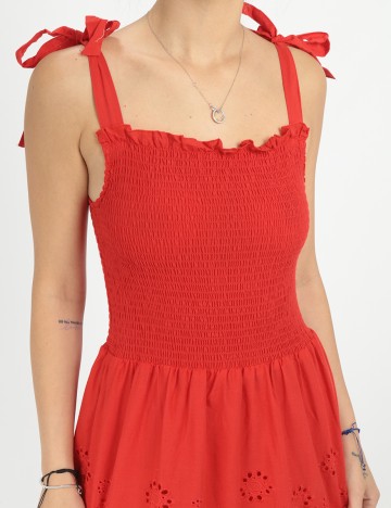 Rochie Medie SHEIN, rosu, S