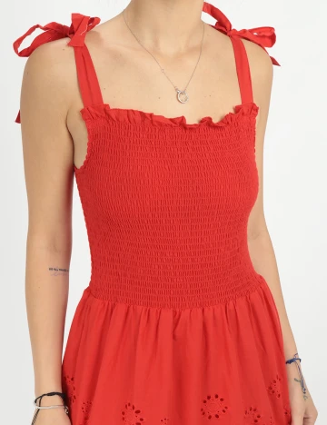 Rochie Medie SHEIN, rosu, S