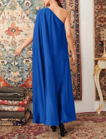 Rochie lunga SHEIN, albastru, L