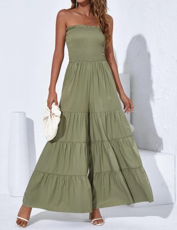 Salopeta SHEIN, verde, M
