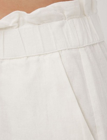 Pantaloni Scurti Vero Moda, alb, XS