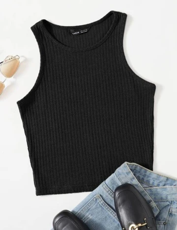 Top SHEIN, negru, M