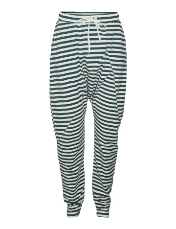 Pantaloni Vero Moda, alb/verde, S Alb