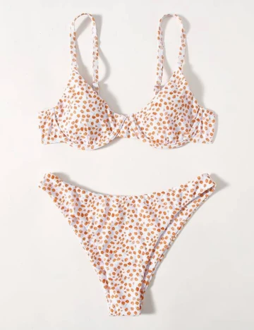Costum de baie SHEIN, alb, M
