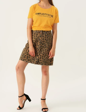 Fusta Only, animal print, 36 Animal print
