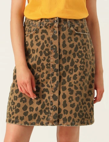 Fusta Only, animal print, 36 Animal print