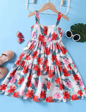 Rochie scurta Shein Kids, mix culori, 9-10 ANI