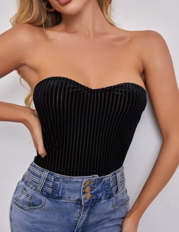 Top SHEIN, negru, XL
