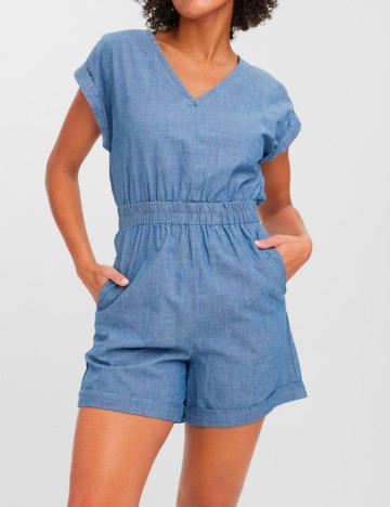 Salopeta Vero Moda, albastru, XL