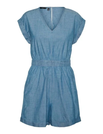 Salopeta Vero Moda, albastru, XL Albastru