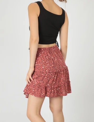 Fusta Vero Moda, roz pudra, S