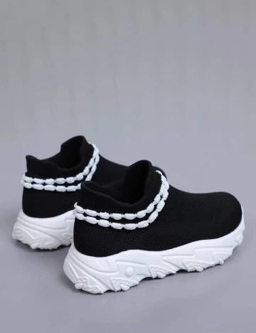 Adidasi Shein Kids, negru, 26 Negru