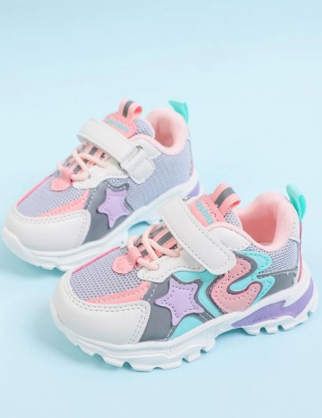 Adidasi Shein Kids, alb, 27