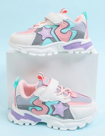 Adidasi Shein Kids, alb, 27