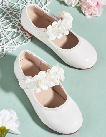 Pantofi Shein Kids, alb, 28