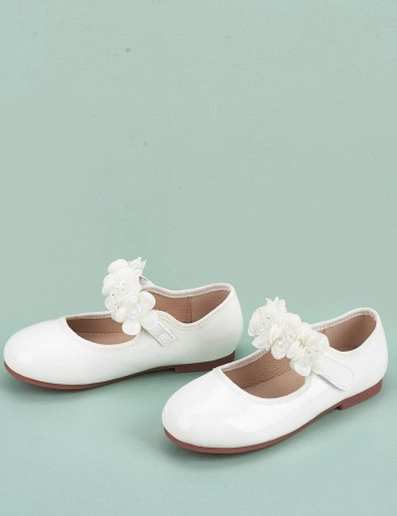 Pantofi Shein Kids, alb, 28