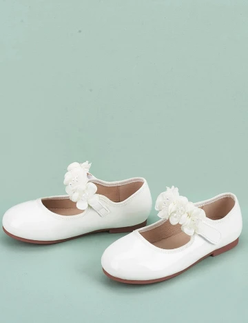 Pantofi Shein Kids, alb, 28