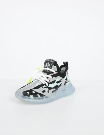 Adidasi Shein Kids, gri, 27