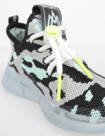 Adidasi Shein Kids, gri, 27
