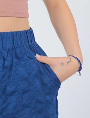 Pantaloni Scurti Vero Moda, albastru inchis, S